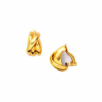 Beekman Clip Earrings