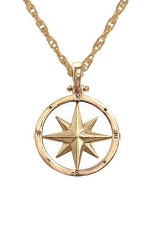 Compass Rose Pendant