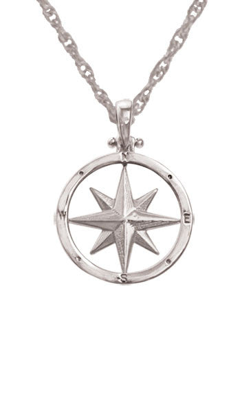 Compass Rose Pendant
